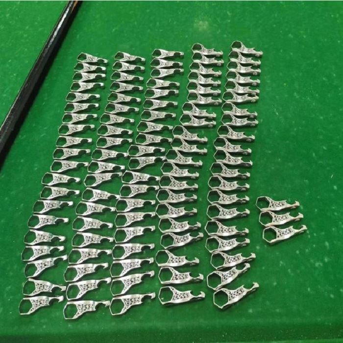 3つのパーツはすべて金属3D印刷技術で作られています